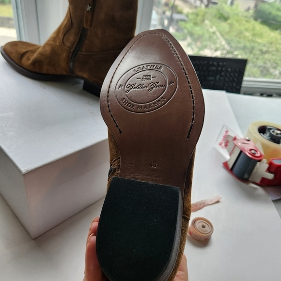  Suede Jimi Zip Boots size 40 BNWOB main image 4